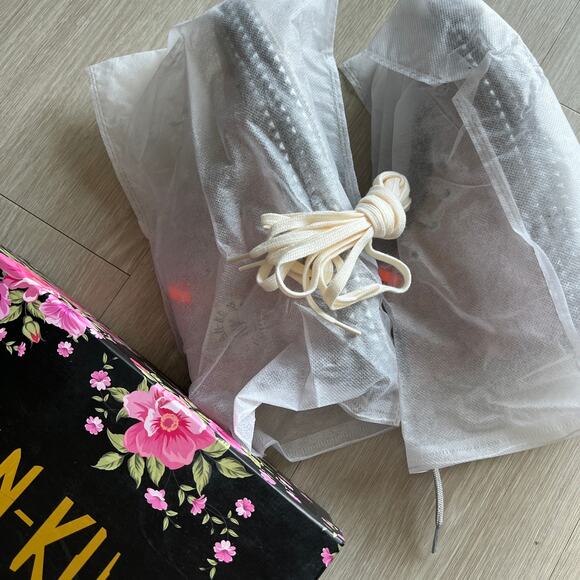 Nan-ku x Free People Cruise Studded Hi-Top Sneakers 38 US 8 Mellow Mauve NEW - Picture 14 of 14